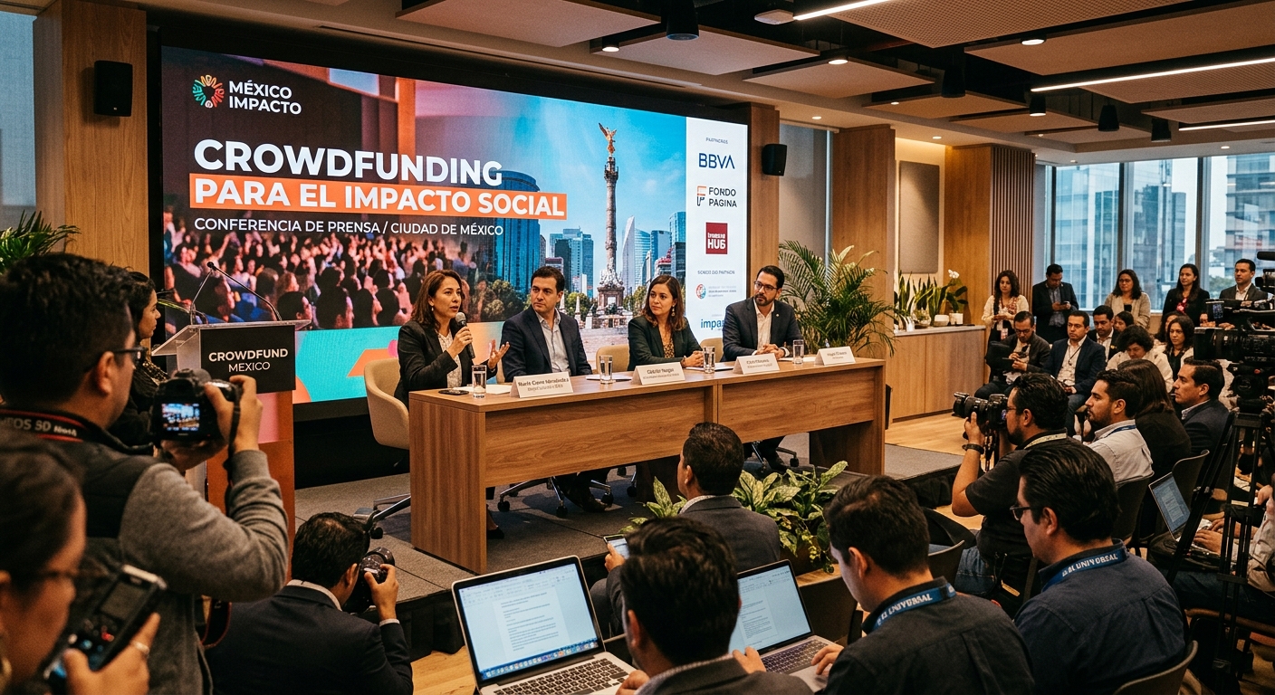 Conferencia sobre crowdfunding para impacto social